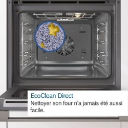 Integreerbare stoomoven - Self -Cleaner - Bosch - HSG656XS1 - roestvrij staal - staal