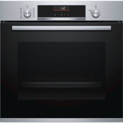 BOSCH HBA5560S0 - Ingebouwde elektrische oven - 71 L - Luchtpulsé - Reiniging ecologisch schoon - 7 kookmodi - Roestvrij